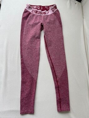 Gymshark OG Maroon Seamless Leggings